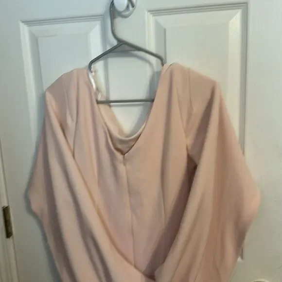 Betsey &Adam Drapedback ruched Sheath Dress NWOT 12 - Picture 7 of 11